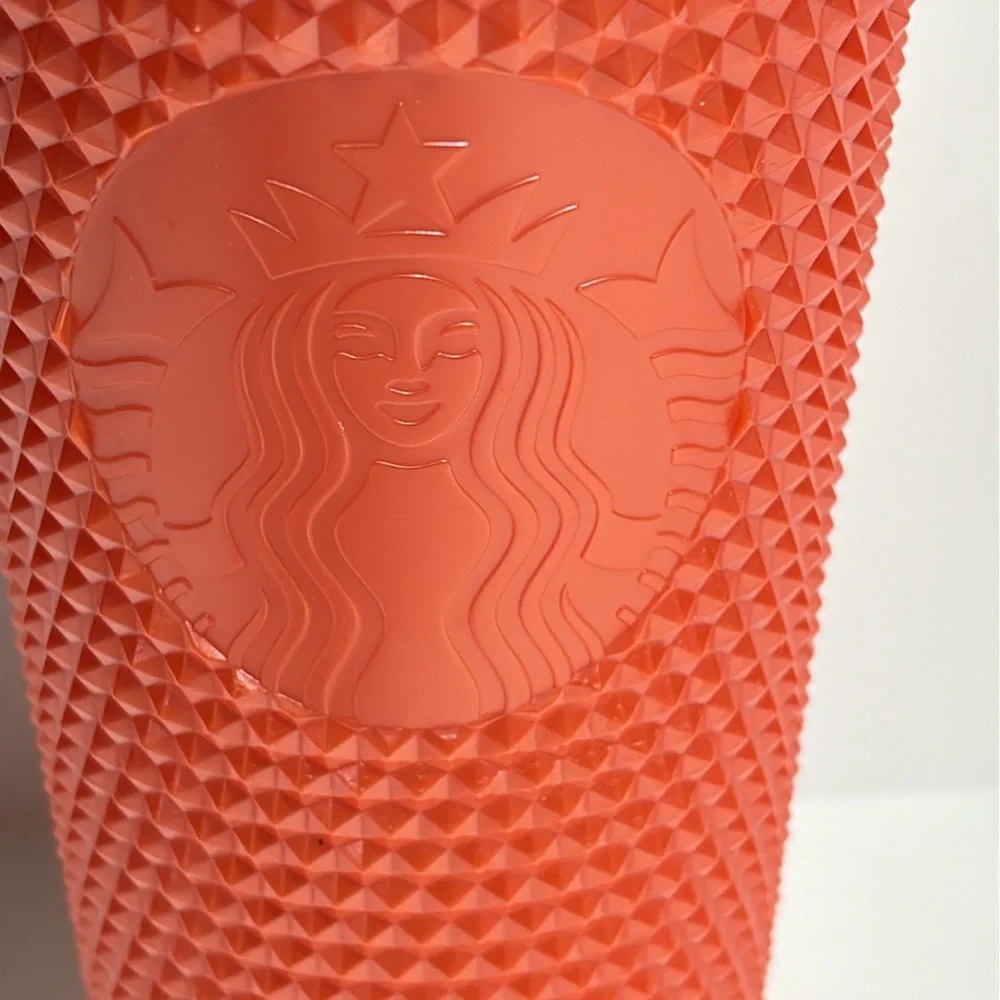 Starbucks 2021 Orange Studded Venti 24 oz. Cold Cup Tumbler